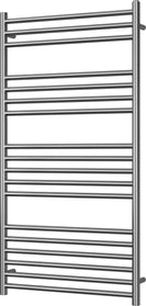 Aston - Stainless Steel Heated Towel Rail - H1200mm x W600mm - Straight