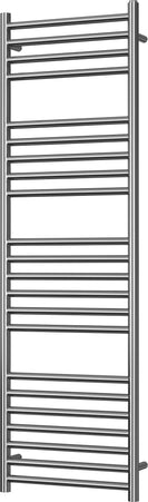 Aston - Stainless Steel Heated Towel Rail - H1400mm x W400mm - Straight