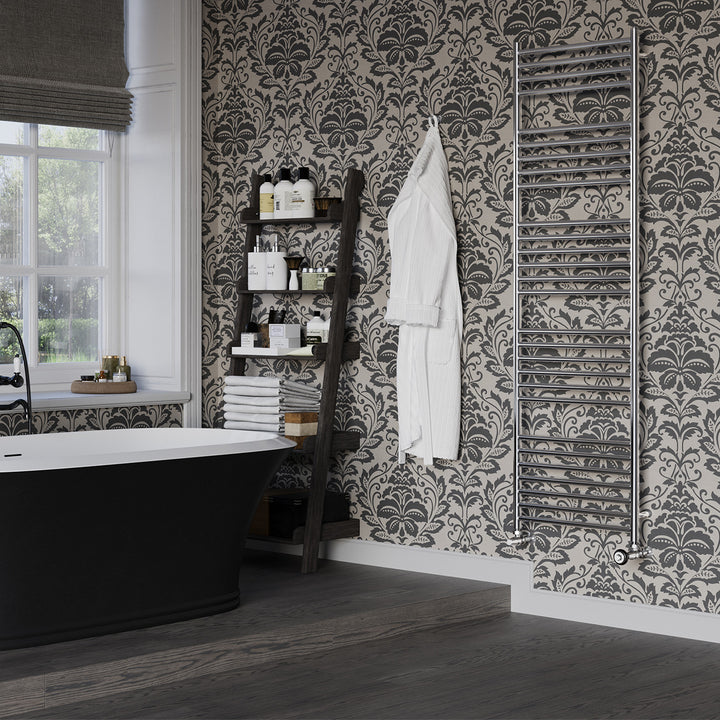 Aston - Stainless Steel Heated Towel Rail - H1800mm x W500mm - Straight