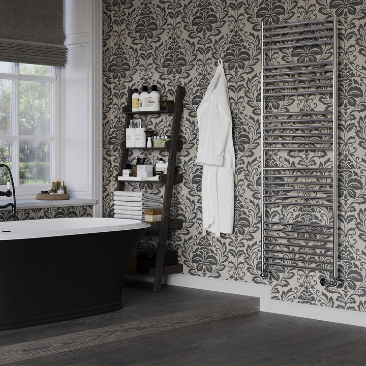 Aston - Stainless Steel Heated Towel Rail - H1800mm x W600mm - Straight