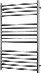 Aston - Stainless Steel Heated Towel Rail - H1000mm x W600mm - Curved