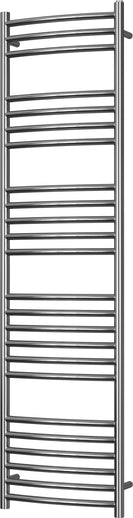 Aston - Stainless Steel Heated Towel Rail - H1600mm x W400mm - Curved