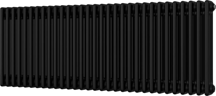 Alpha - Black Column Radiator H500mm x W1355mm 3 Column