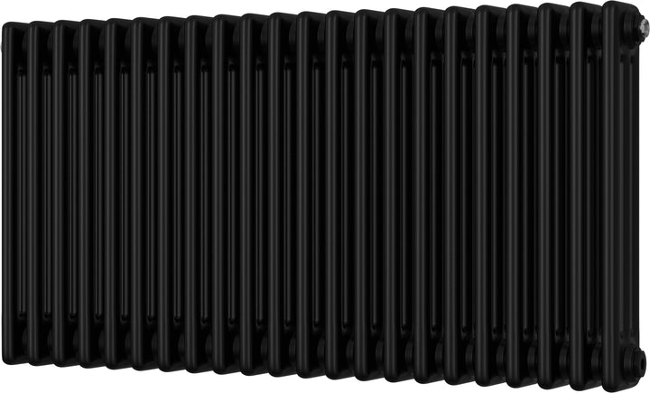 Alpha - Black Column Radiator H500mm x W999mm 3 Column