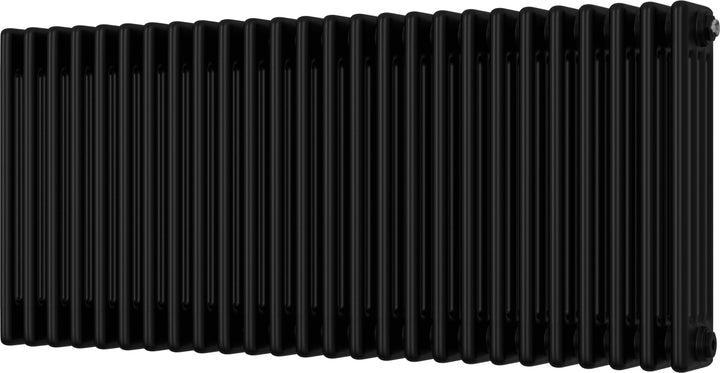 Alpha - Black Column Radiator H500mm x W1164mm 4 Column