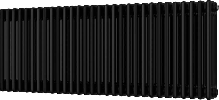 Alpha - Black Column Radiator H500mm x W1340mm 4 Column