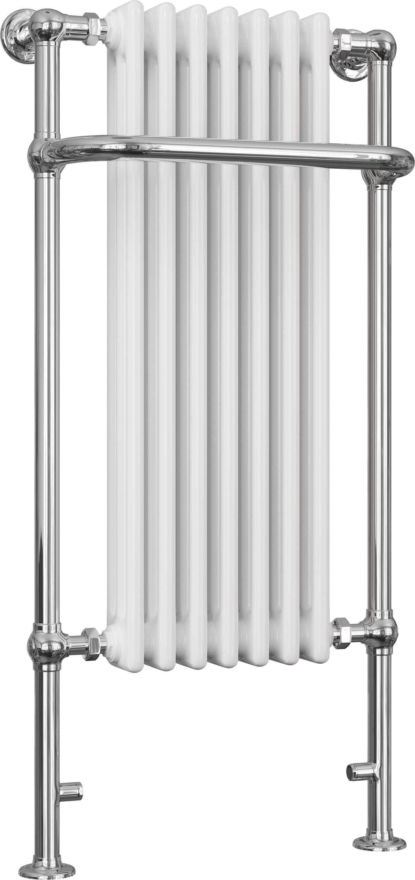 Traditional Towel Radiator - H1130mm x W553mm - Balmoral | UK Radiators