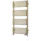 Crossmoor - Polished Gold Dual Fuel Towel Rail H1000mm x W500mm Standard