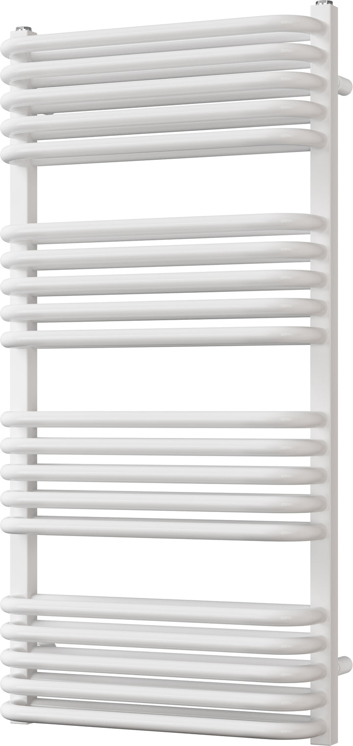 Crossmoor - White Towel Radiator - H1000mm x W500mm