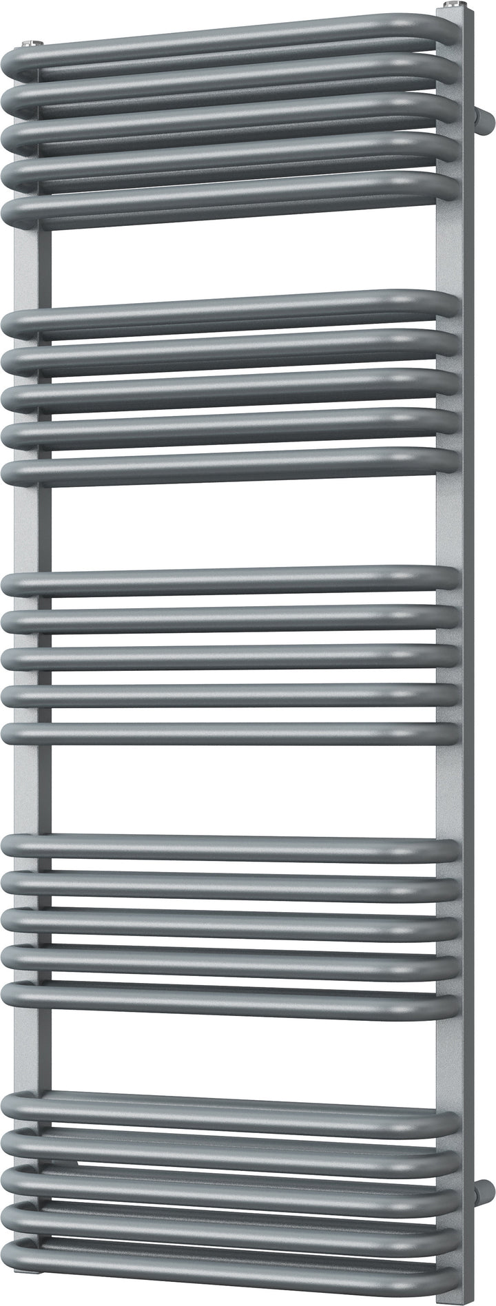 Crossmoor - Silver Towel Radiator - H1269mm x W500mm