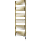 Crossmoor - Brushed Gold Dual Fuel Towel Rail H1533mm x W500mm Thermostatic WIFI