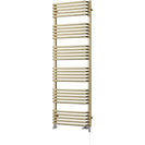 Crossmoor - Polished Gold Dual Fuel Towel Rail H1533mm x W500mm Standard