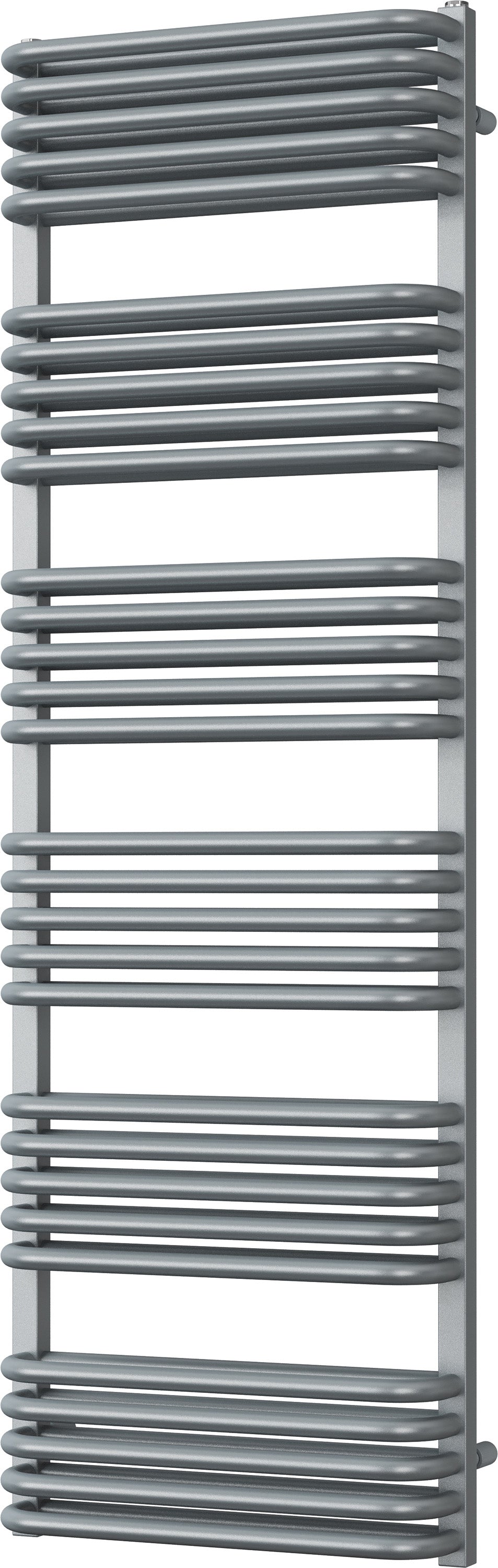 Crossmoor - Silver Towel Radiator - H1533mm x W500mm
