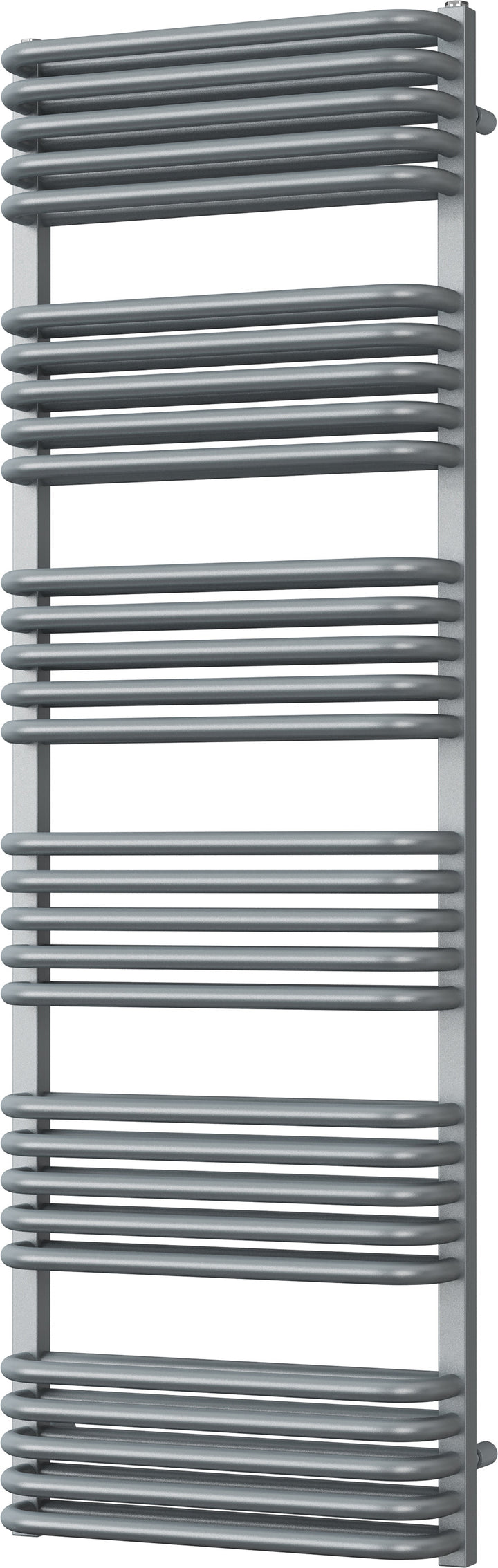 Crossmoor - Silver Towel Radiator - H1533mm x W500mm