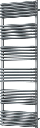 Crossmoor - Silver Towel Radiator - H1533mm x W500mm
