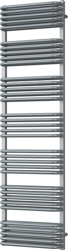 Crossmoor - Silver Towel Radiator - H1800mm x W500mm