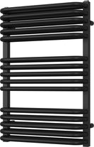 Crossmoor - Black Towel Radiator - H736mm x W500mm