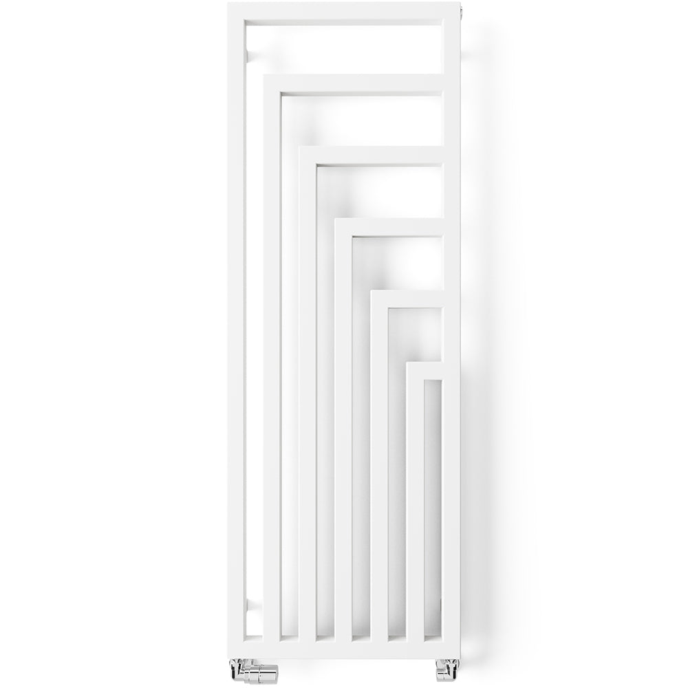 Angus - White Vertical Radiator H1460mm x W520mm Single Panel