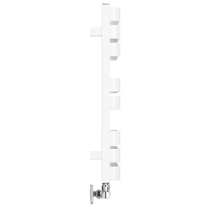 Warp S - White Towel Radiator - H655mm x W500mm