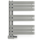 Warp S - Salt & Pepper Towel Radiator - H655mm x W500mm