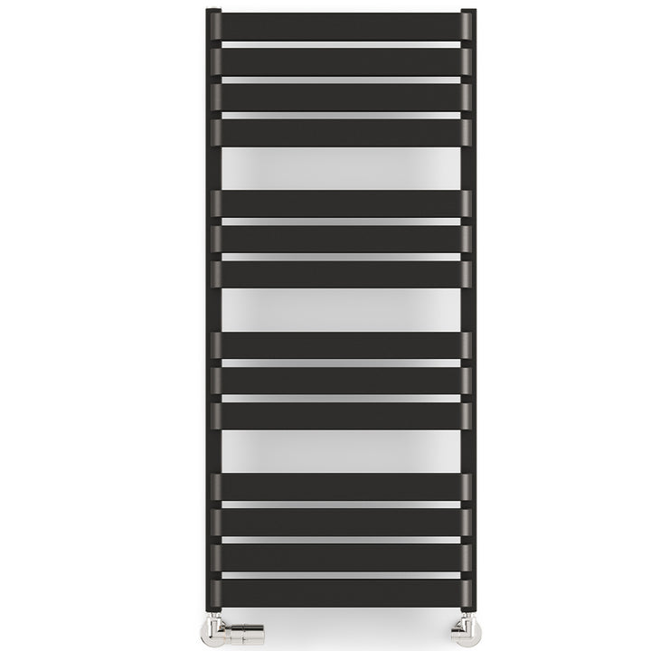 Warp T Bold - Black Towel Radiator - H1110mm x W500mm