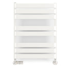 Warp T Bold - White Towel Radiator - H655mm x W500mm