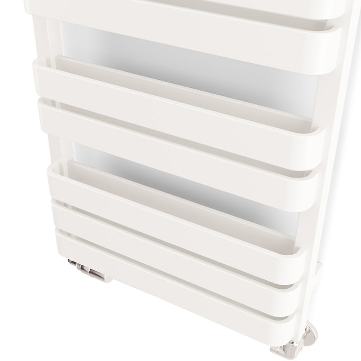 Warp T Bold - White Towel Radiator - H655mm x W500mm