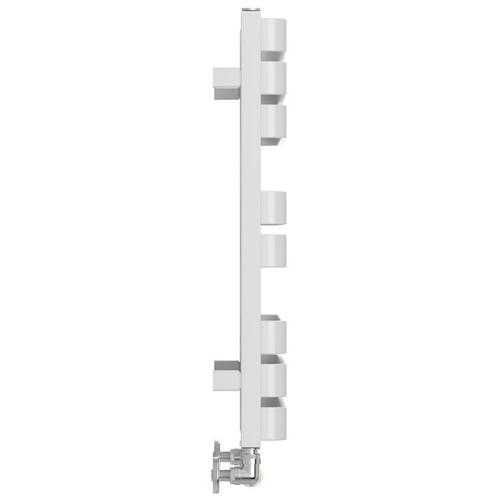 Warp T Bold - White Towel Radiator - H655mm x W500mm