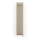 Rolo-Room - Quartz Mocha Vertical Electric Radiator H1800mm x W370mm 800w Thermostatic
