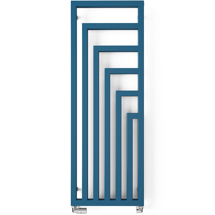 Angus  - Azure Blue Vertical Radiator H1460mm x W520mm Single Panel