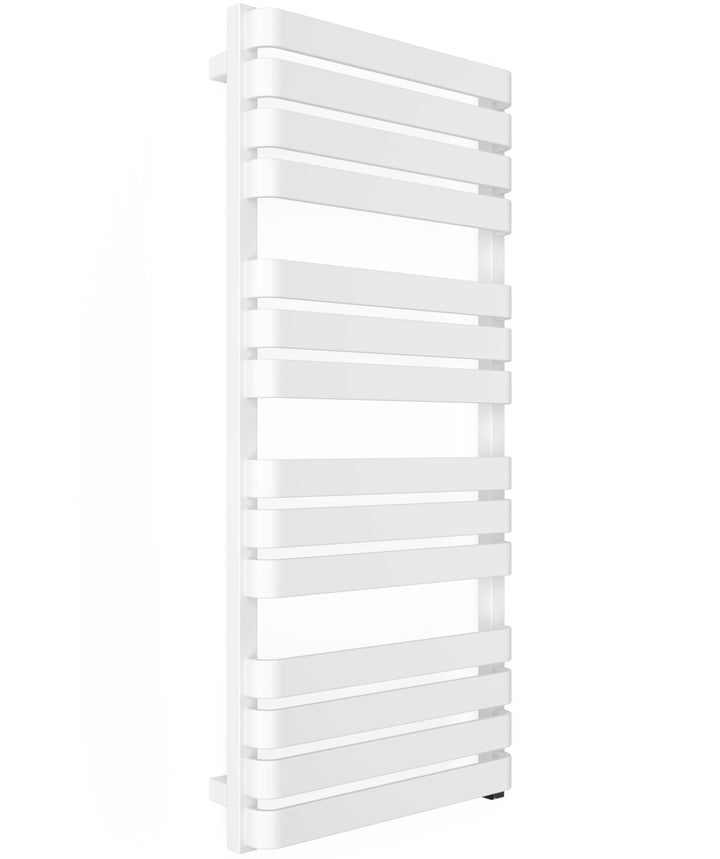 Warp T One - White Electric Towel Rail H1110mm x W500mm 600w Thermostatic