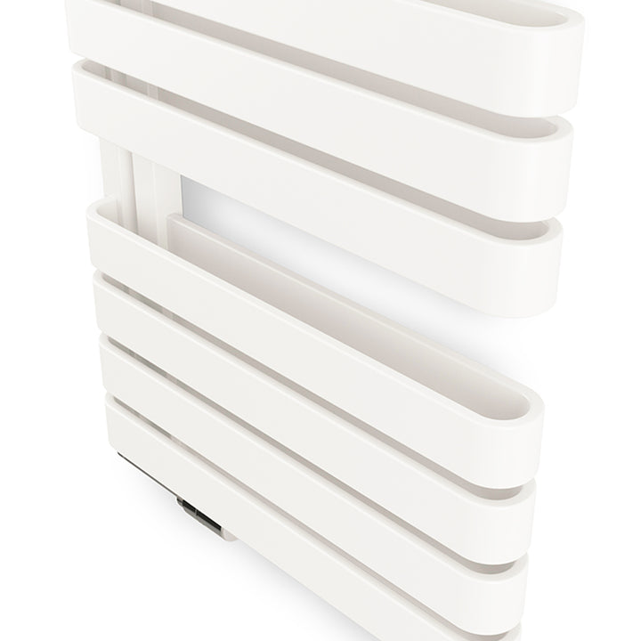 Warp S - White Towel Radiator - H1110mm x W500mm