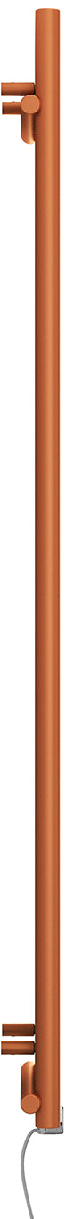 Rolo-Room - Copper Vertical Electric Radiator H1800mm x W370mm 800w Thermostatic