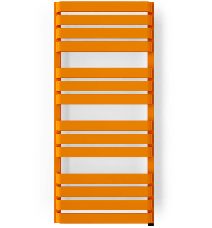 Warp T One - Orange Electric Towel Rail H1110mm x W500mm 600w Thermostatic