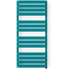 Warp T One - Teal Electric Towel Rail H1110mm x W500mm 600w Thermostatic