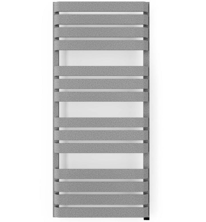 Warp T One - Salt & Pepper Electric Towel Rail H1110mm x W500mm 600w Thermostatic