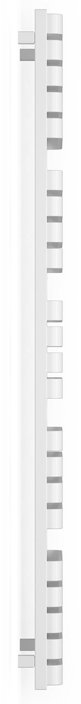 Warp T One - White Electric Towel Rail H1695mm x W500mm 800w Thermostatic