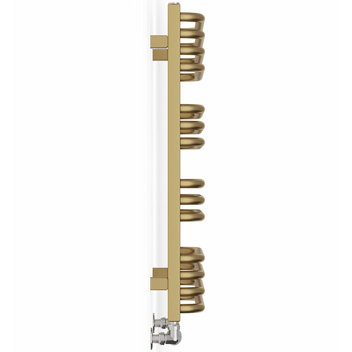 Alex - Brass Towel Radiator - H760mm x W500mm