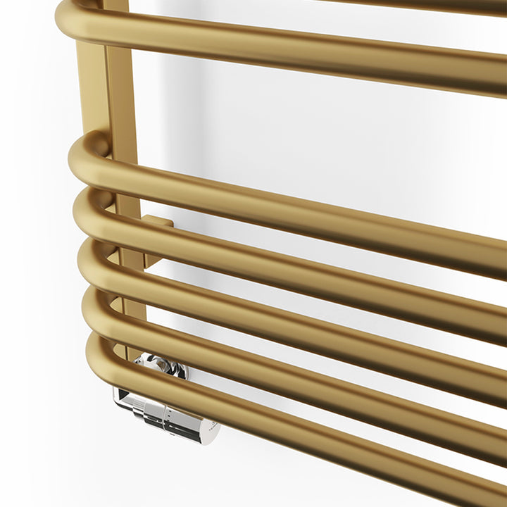 Alex - Brass Towel Radiator - H1140mm x W500mm