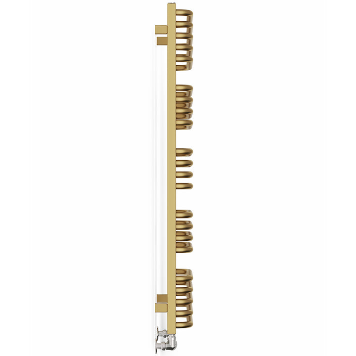 Alex - Brass Towel Radiator - H1140mm x W500mm