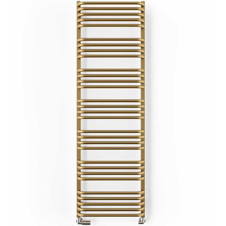 Alex - Brass Towel Radiator - H1580mm x W500mm