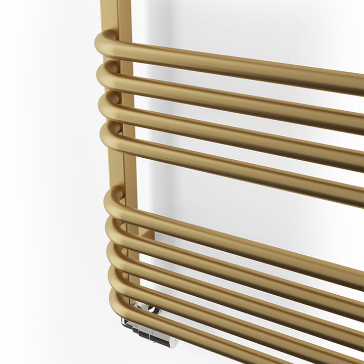 Alex - Brass Towel Radiator - H1580mm x W500mm