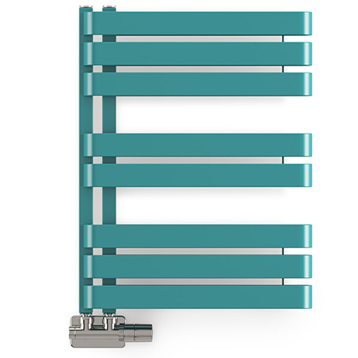 Warp S - Teal Towel Radiator - H655mm x W500mm