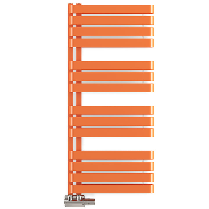 Warp S - Orange Towel Radiator - H1110mm x W500mm