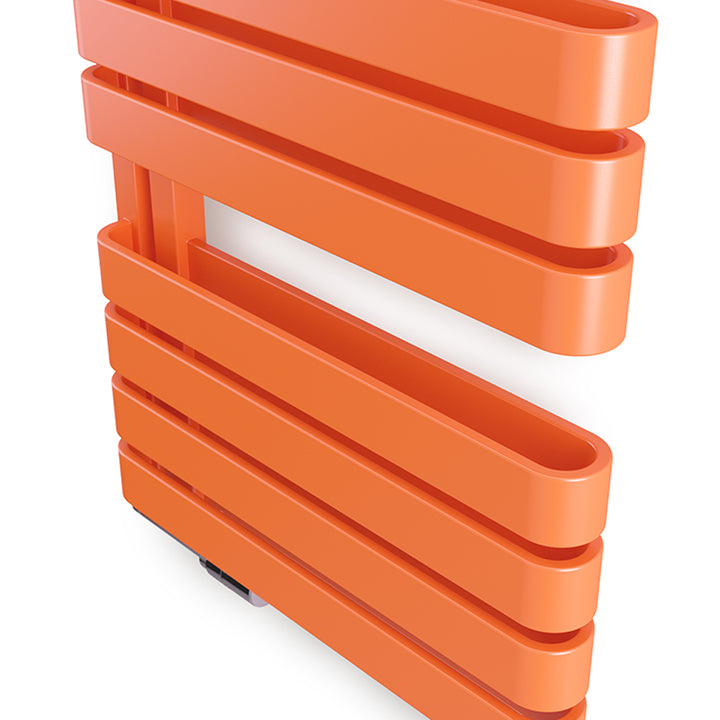 Warp S - Orange Towel Radiator - H1110mm x W500mm