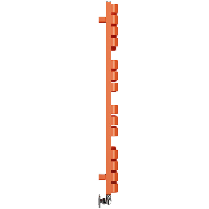 Warp S - Orange Towel Radiator - H1110mm x W500mm