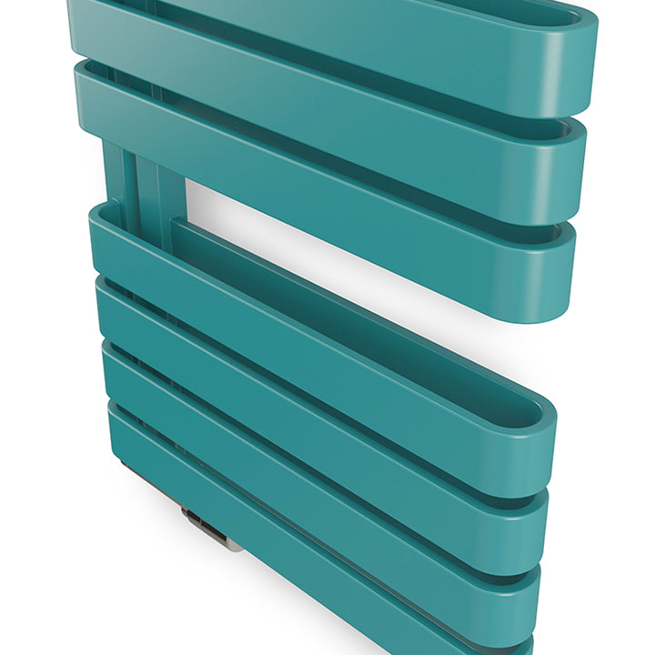 Warp S - Teal Towel Radiator - H1110mm x W500mm