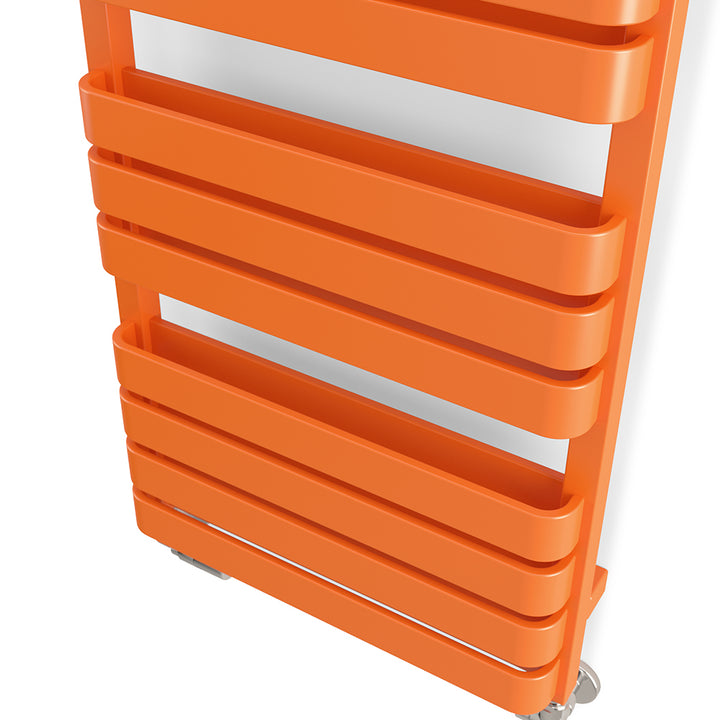 Warp T Bold - Orange Towel Radiator - H1110mm x W500mm