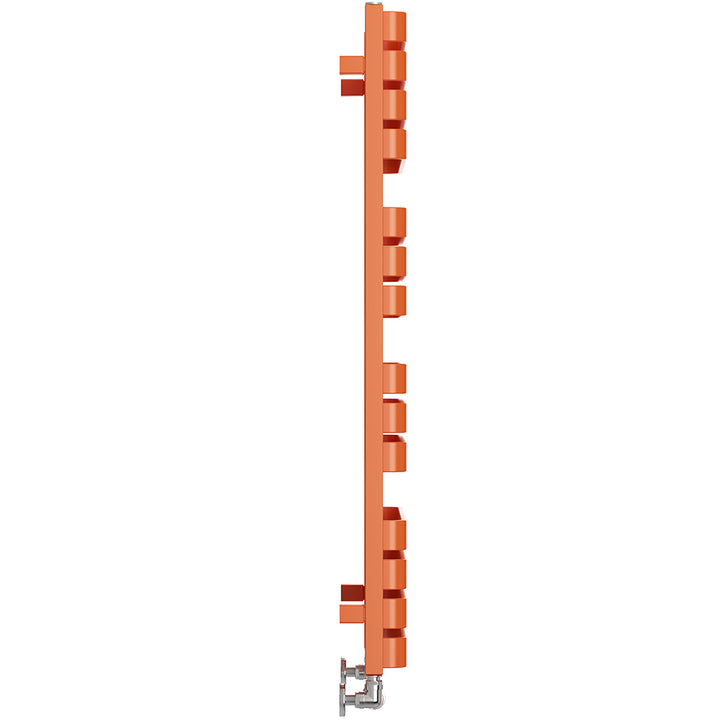 Warp T Bold - Orange Towel Radiator - H1110mm x W500mm