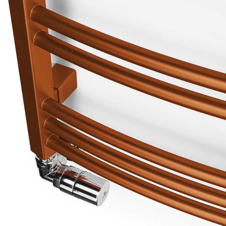 Jade - Copper Towel Radiator - H753mm x W400mm